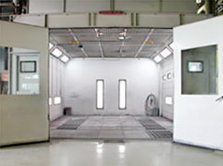 町田工場塗装ブース